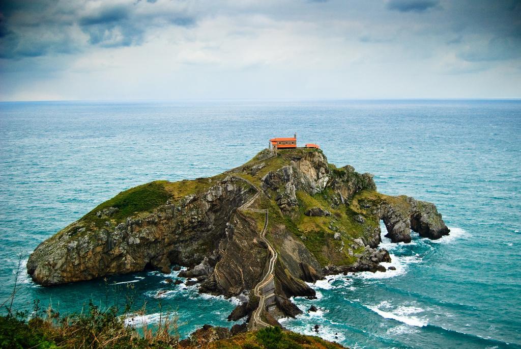 Апартаменты Andra Mari Portua Бермео Экстерьер фото